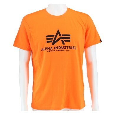 Alpha Industries Tshirt Basic neonorange Herren