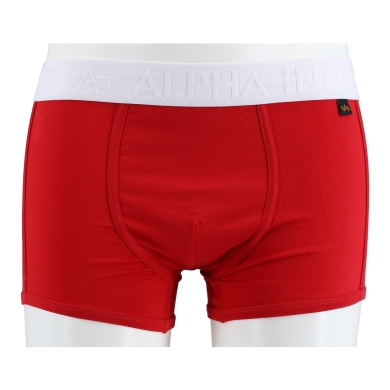 Alpha Industries Boxershorts Al Tape rot Herren - 2er Pack