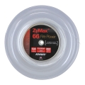 Ashaway Badmintonsaite Zymax 66 Fire Power weiss 200m Rolle