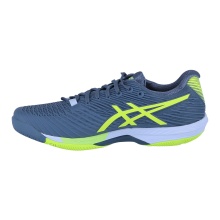 Asics Tennisschuhe Solution Speed FF 2 Allcourt (Leichtigkeit) 2023 stahlblau Herren