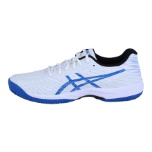 Asics Tennisschuhe Gel Game 9 Clay/Sandplatz 2024 weiss/tunablau Herren