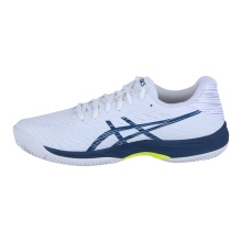 Asics Tennisschuhe Gel Game 9 Clay/Sandplatz 2024 weiss/makoblau Herren