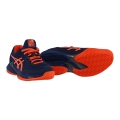 Asics Tennisschuhe Gel Court FF 3 Clay/Sandplatz/Stabilität 2024 dunkelblau/orange Herren