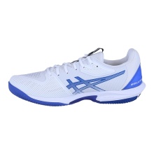 Asics Tennisschuhe Solution Speed FF 3 Clay/Sandplatz/Leichtigkeit 2024 weiss/blau Herren