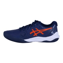 Asics Tennisschuhe Gel Challenger 14 Clay/Sandplatz (Dämpfung) 2024 dunkelblau Herren