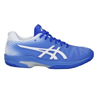 Asics Tennisschuhe Solution Speed FF Clay/Sandplatz blau/weiss Damen