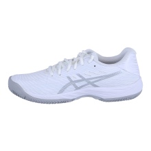 Asics Tennisschuhe Gel Game 9 Clay/Sandplatz 2023 weiss/silber Damen