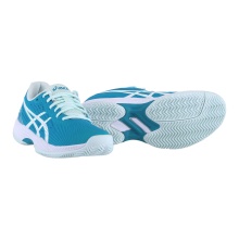 Asics Tennisschuhe Gel Game 9 Clay/Sandplatz 2024 tealblau Damen