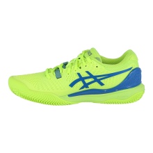 Asics Tennisschuhe Gel Resolution 9 Clay/Sandplatz (Stabilität) grün Damen