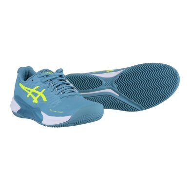 Asics Tennisschuhe Gel Challenger 14 Clay/Sandplatz (Dämpfung) graublau Damen