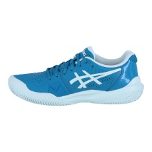 Asics Tennisschuhe Gel Challenger 14 Clay/Sandplatz (Dämpfung) 2024 blaugrün Damen