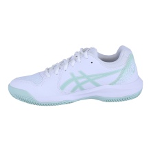 Asics Tennisschuhe Gel Dedicate 8 Clay/Sandplatz 2024 weiss Damen