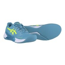 Asics Tennisschuhe Gel Challenger 14 Indoor/Carpet/Teppich graublau Damen