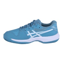 Asics Tennisschuhe Gel Game 9 GS (Grundschule) Clay/Sandplatz graublau Kinder