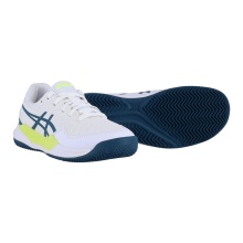 Asics Tennisschuhe Gel Resolution 9 Clay/Sandplatz weiss Kinder