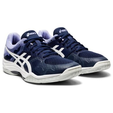 Asics Gel Tactic dunkelblau/violett Volleyballschuhe Damen