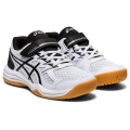 Asics Hallen-Indoorschuhe Upcourt 4 Klett weiss Kinder