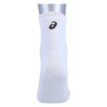 Asics Tennissocken Multisport Quarter (ASICS-Spirallogo) weiss 6 Paar