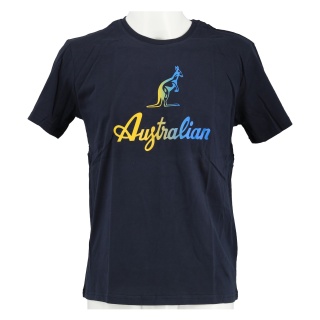 Australian Tshirt Logo navy/bunt Herren