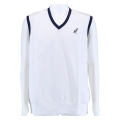 Australian Tennis-Pullunder Club V-Neck weiss Herren