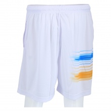 Australian Tennishose Short Ace Stampata Brush Line kurz weiss Herren