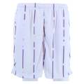 Australian Tennishose Short Stripes in Ace kurz weiss Herren