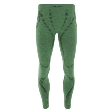 Accapi Unterziehhose Ergowool Long Pants (Merinowolle, warm) Unterwäsche grün Herren