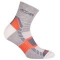 Accapi Laufsocke Quarter Running grau/weiss - 1 Paar