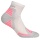 Accapi Laufsocke Quarter Trail Running weiss/grau/pink - 1 Paar