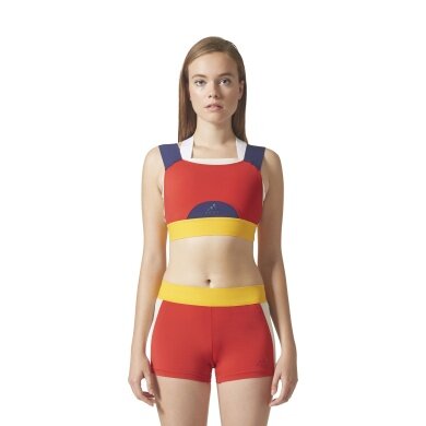 adidas Sport-Bra NY Colorblock rot Damen