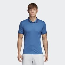 adidas Tennis-Polo Pique blau Herren