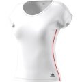 adidas Tennis-Shirt Barricade #18 weiss Damen