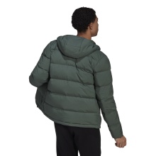 adidas Winter-Daunenjacke Helionic (wind- und wasserabweisend) grün Herren