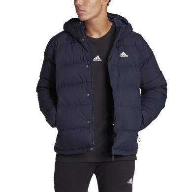 adidas Winter-Daunenjacke Helionic (wind- und wasserabweisend) dunkelblau Herren