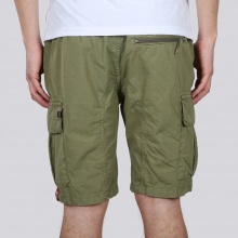 Alpha Industries Freizeithose Ripstop Jogger Short kurz olivegrün Herren