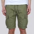 Alpha Industries Freizeithose Ripstop Jogger Short kurz olivegrün Herren