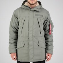 Alpha Industries Winter Parka N3B Expedition vintagegrün Herren