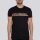 Alpha Industries Tshirt T Foil Print (Baumwolle) schwarz/kupferrot Herren