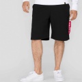 Alpha Industries Freizeithose Short X-Fit Cargo (Terry-Cotton) kurz schwarz Herren