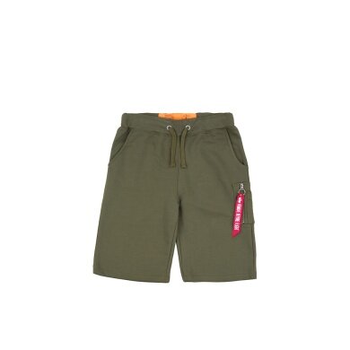 Alpha Industries Freizeithose Short X-Fit Cargo (Terry-Cotton) kurz grün Herren