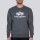 Alpha Industries Pullover Basic (Baumwolle) Sweater grau meliert/weiss Herren