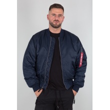 Alpha Industries Fliegerjacke MA-1 (Übergangs-Wendejacke) dunkelblau Herren