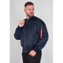 Alpha Industries Fliegerjacke MA-1 (Übergangs-Wendejacke) dunkelblau Herren