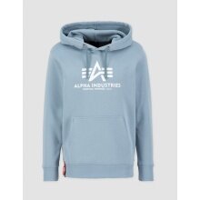 Alpha Industries Kapuzenpullover (Hoodie) Basic Logo hellblau Herren