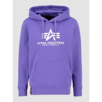 Alpha Industries Kapuzenpullover (Hoodie) Basic Logo electric violett Herren