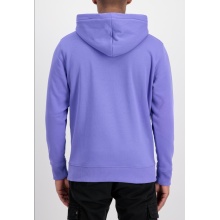 Alpha Industries Kapuzenpullover (Hoodie) Basic Logo electric violett Herren