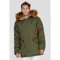 Alpha Industries Winterjacke Explorer dunkelgrün Herren