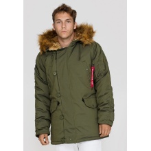 Alpha Industries Winterjacke Explorer dunkelgrün Herren