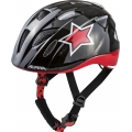 Alpina Fahrradhelm Ximo Flash Stern schwarz/rot/weiss Kinder