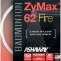 Ashaway Badmintonsaite Zymax 62 Fire weiss 10m Set